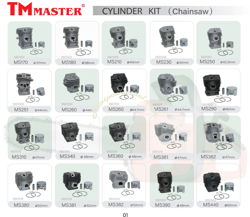 แคตาล็อคเสื้อสูบ TM MASTER-1