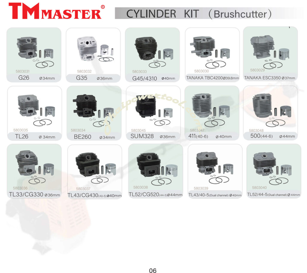 แคตาล็อคเสื้อสูบ TM MASTER-6